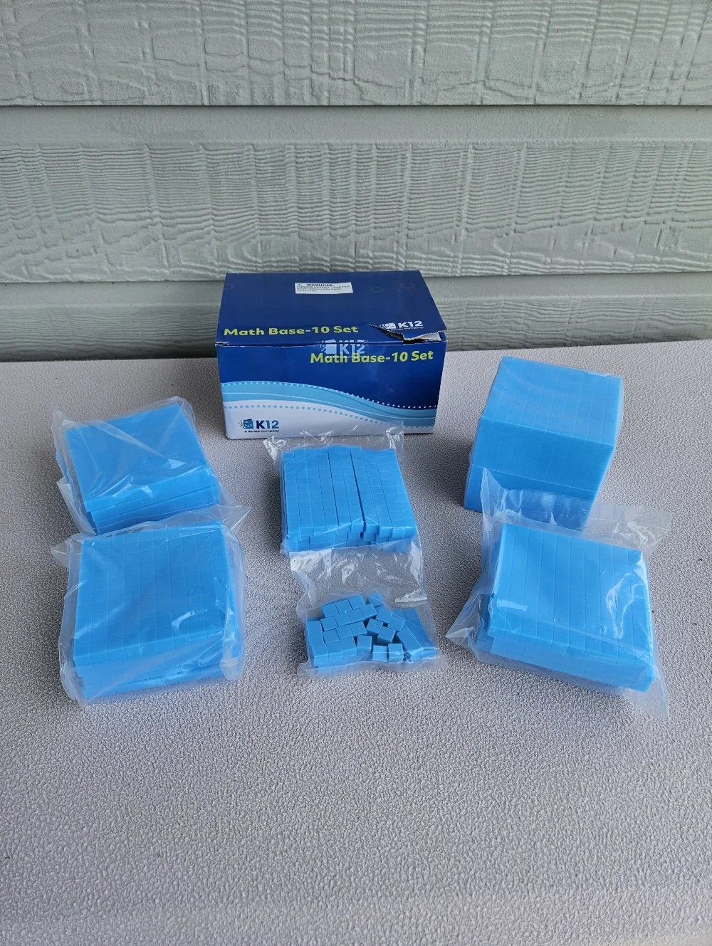 K12 Math Base 10 Set 08010 Classroom Teacher Counting Cubes Blocks Homeschool